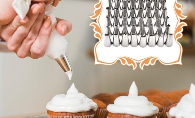 How to make nozzles for cake decoration