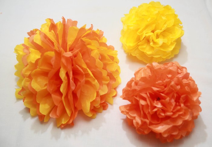 How to make tissue paper balls for decoration