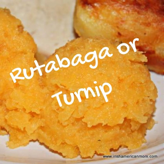 How to cook rutabaga or turnip irish style