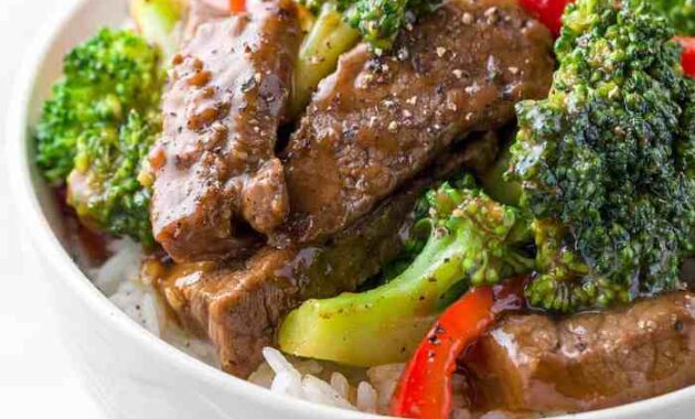 How to cook beef broccoli chinese style