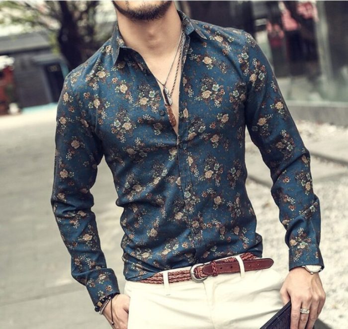 Mens floral dress shirts express