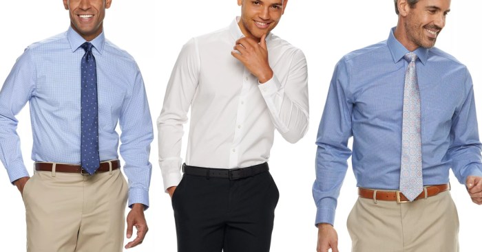 Kohls mens dress shirts big and tall