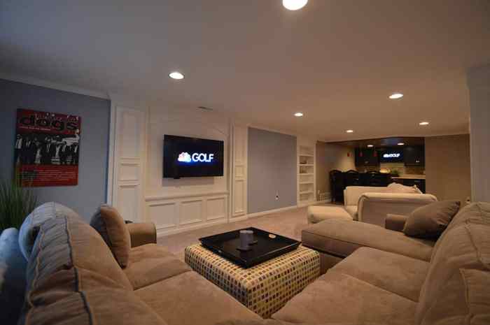 Basement ideas finished living studio room modern apartment designs rooms office bathroom house kitchen cave girl perfect saved